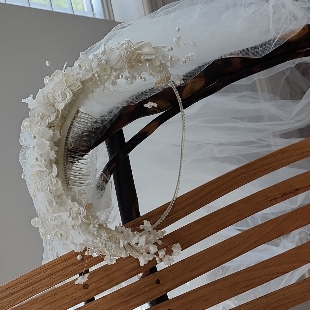 Wedding veil by T & G Bridals